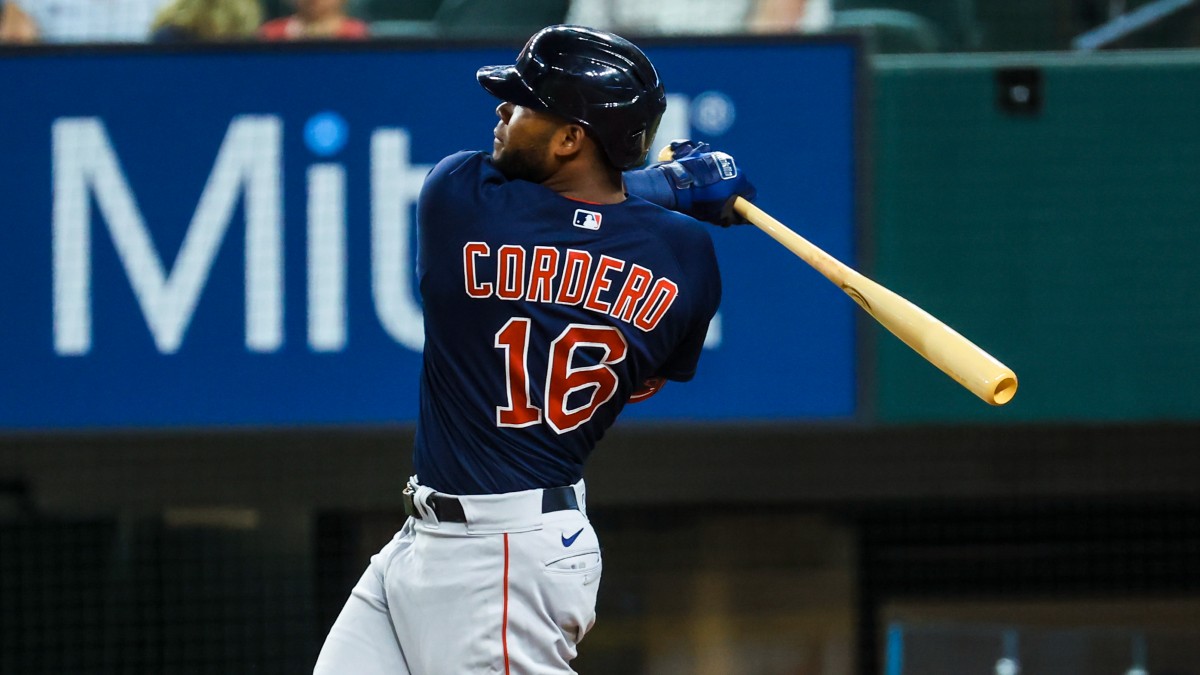 Boston Red Sox first baseman Franchy Cordero