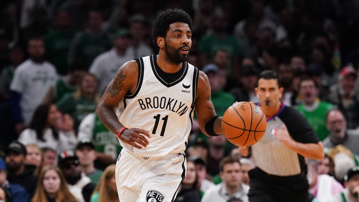 Brooklyn Nets guard Kyrie Irving