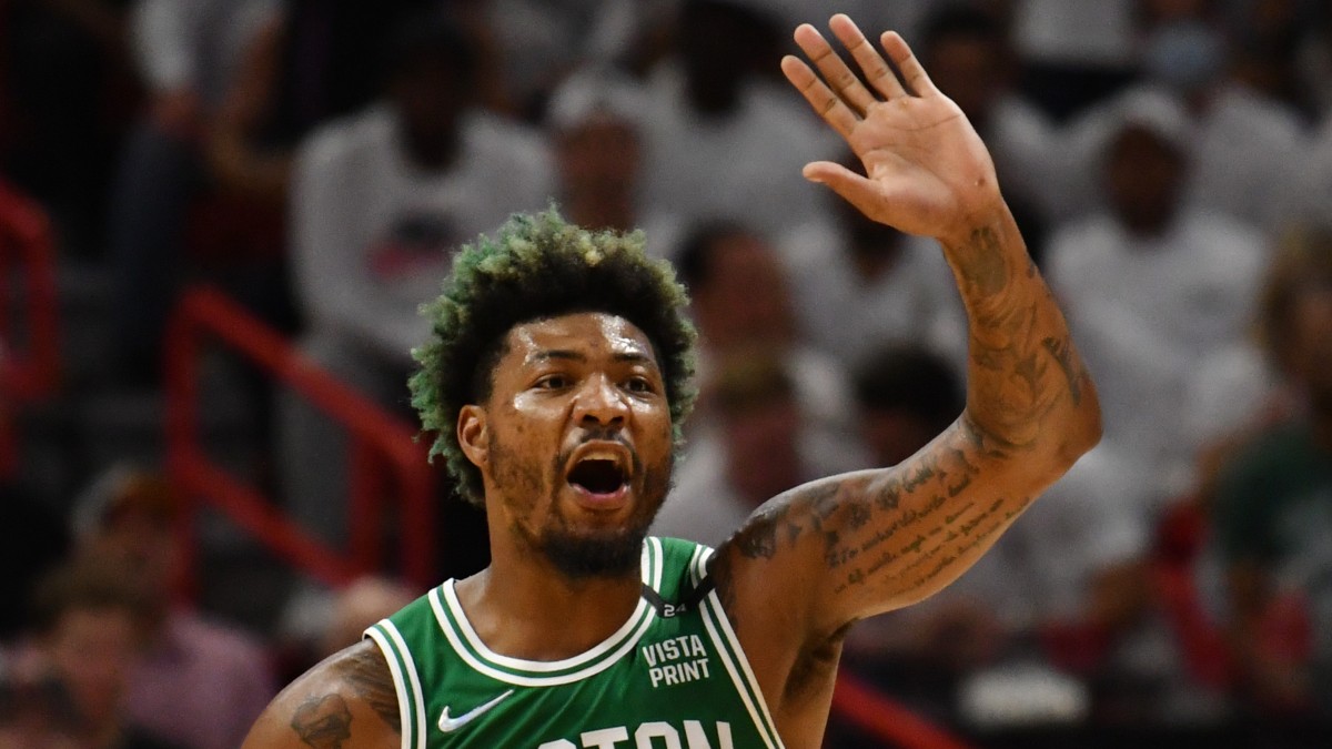 Boston Celtics guard Marcus Smart