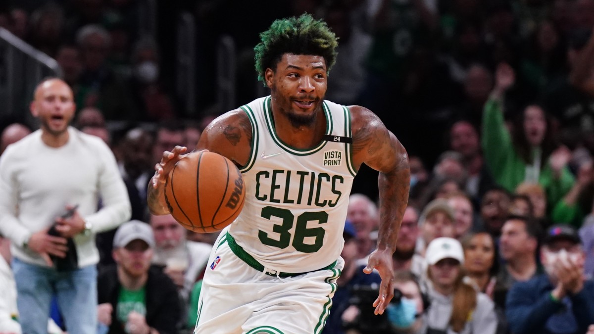 Boston Celtics guard Marcus Smart