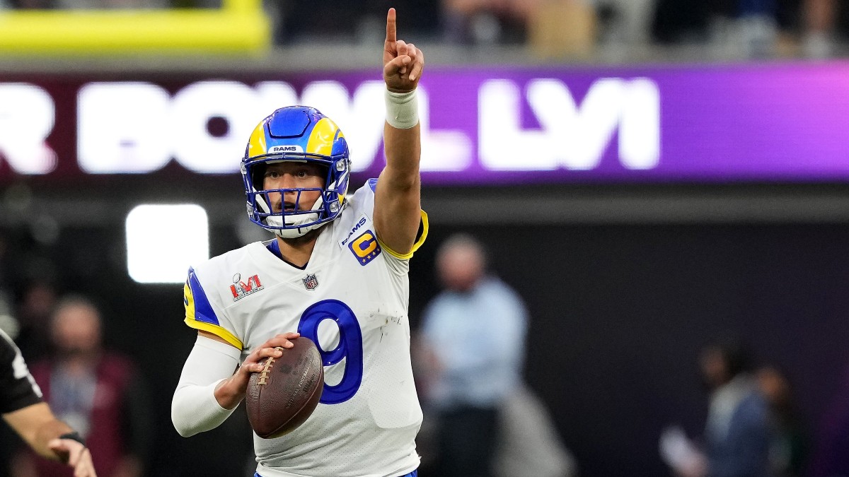 Los Angeles Rams quarterback Matthew Stafford