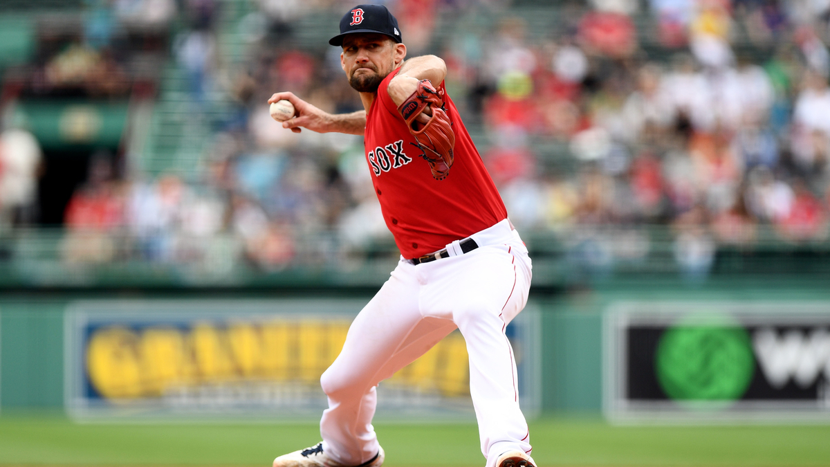 Boston Red Sox pitcher Nathan Eovaldi