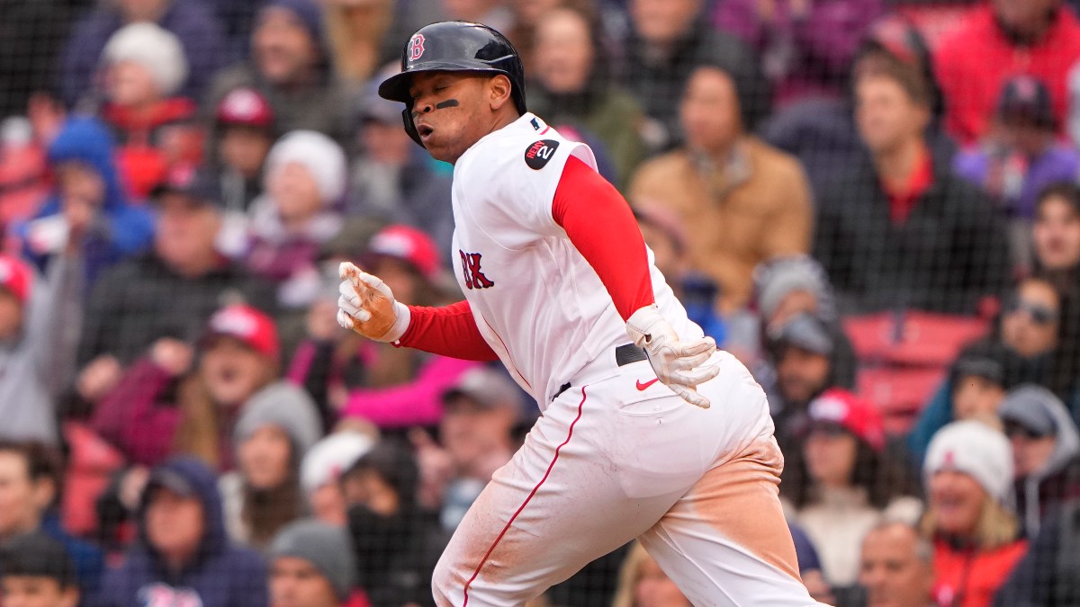 Boston Red Sox third baseman Rafael Devers