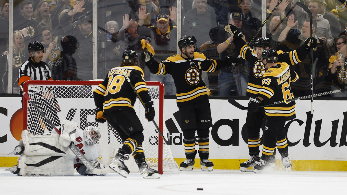 Boston Bruins forward Taylor Hall