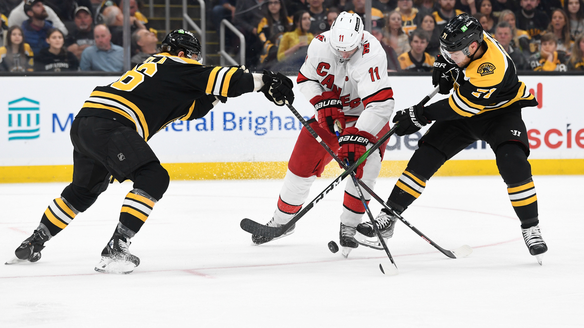 Boston Bruins forward Taylor Hall