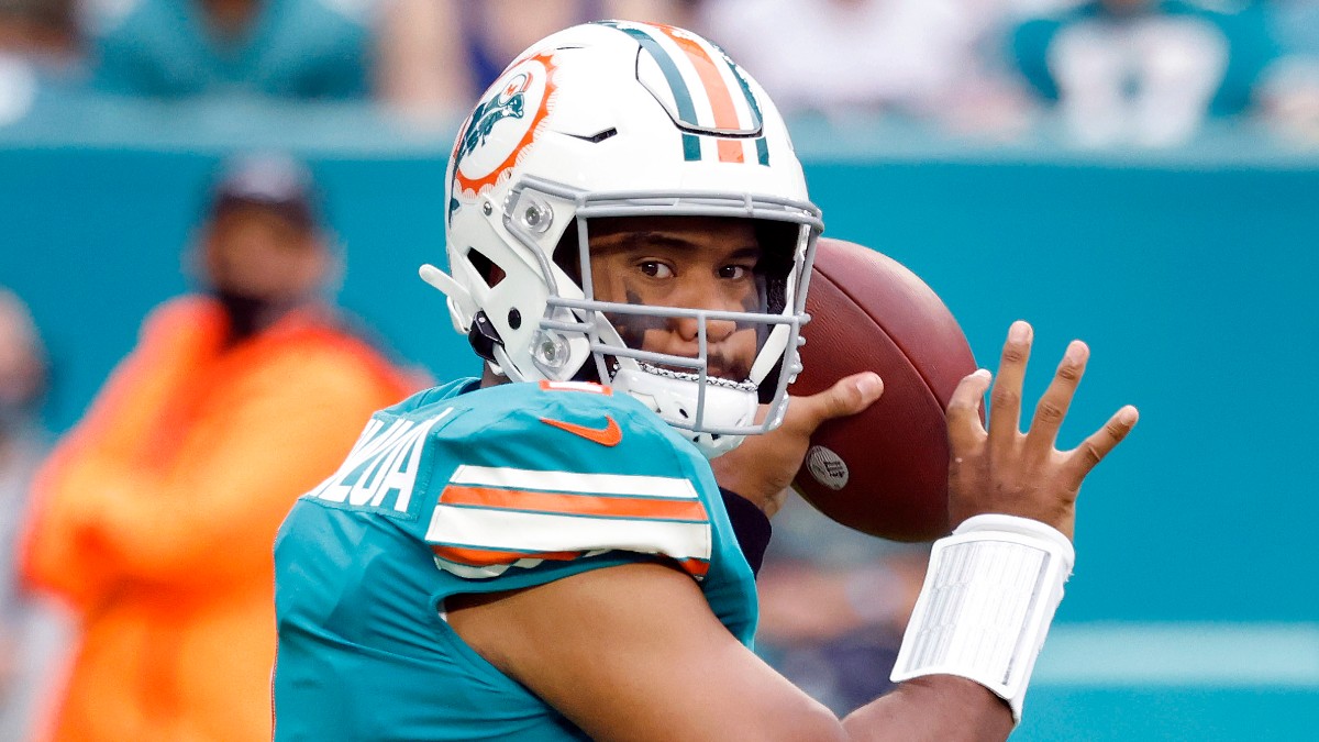 Miami Dolphins quarterback Tua Tagovailoa