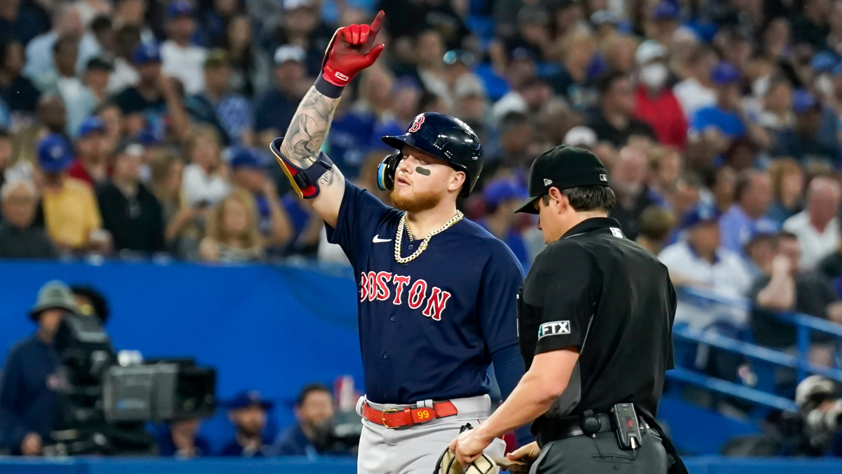 Boston Red Sox outfielder Alex Verdugo