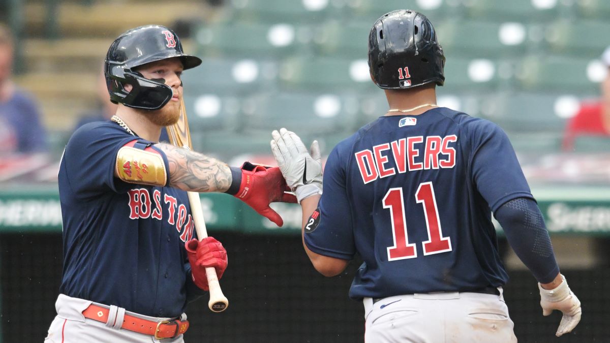 Boston Red Sox outfielder Alex Verdugo