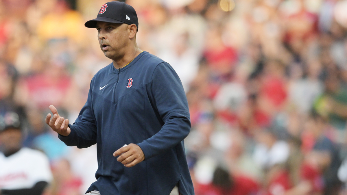 Boston Red Sox manager Alex Cora