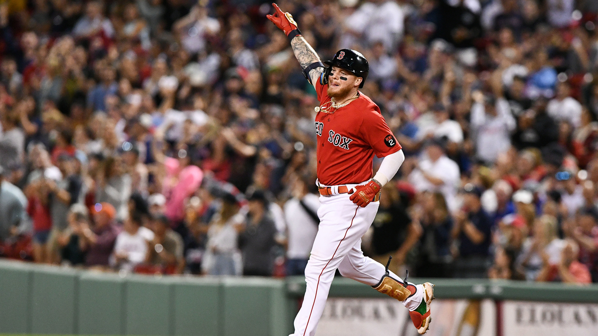 Boston Red Sox outfielder Alex Verdugo