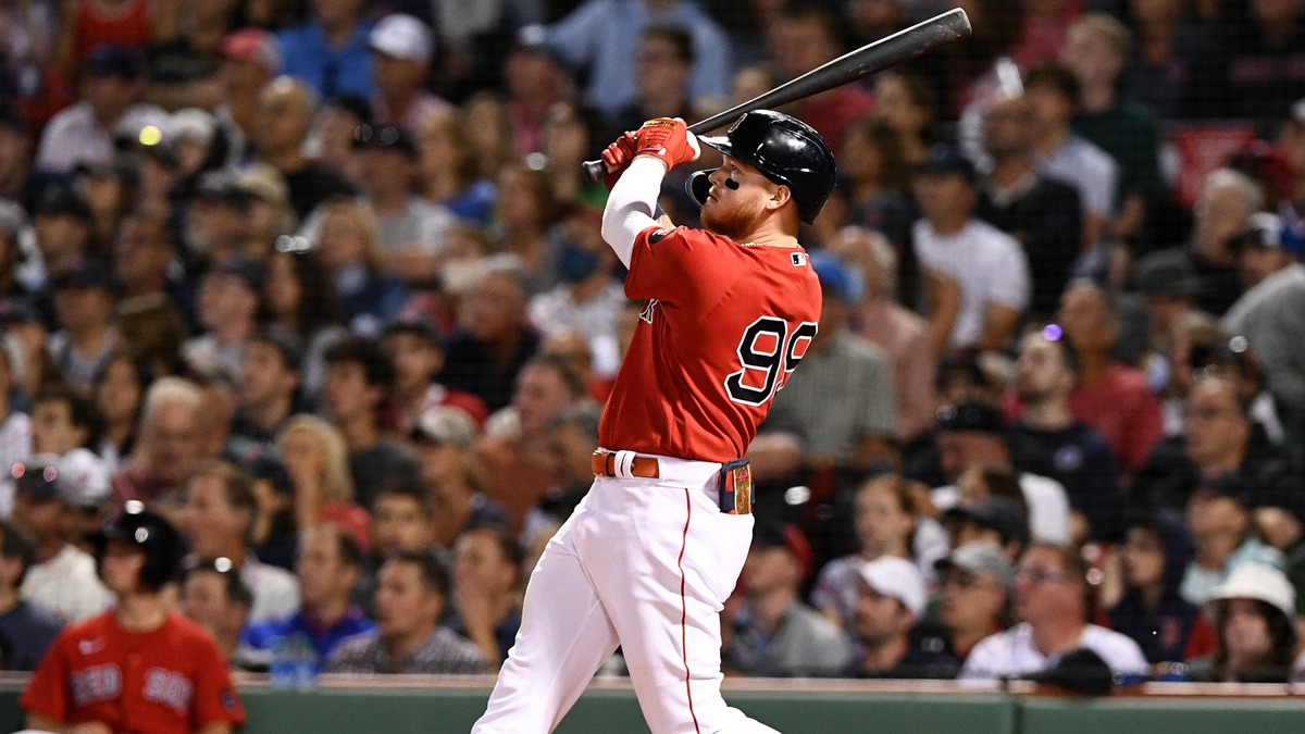 Boston Red Sox outfielder Alex Verdugo