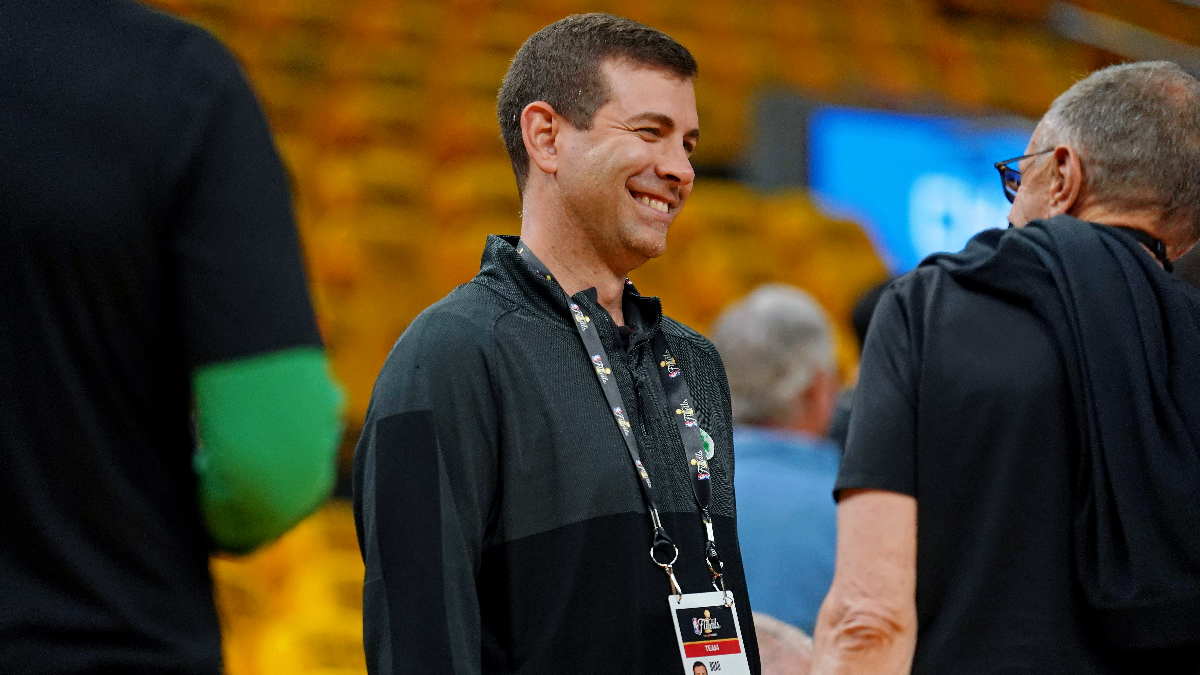 Boston Celtics president of basketball operations Brad Stevens