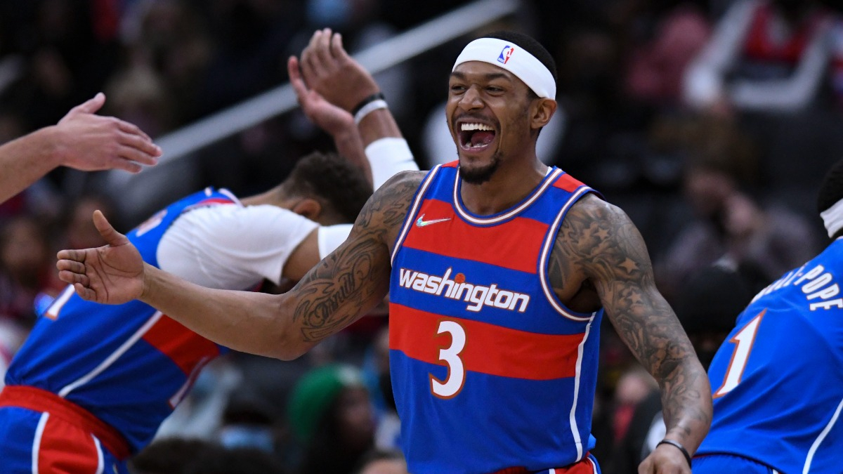 Washington Wizards guard Bradley Beal