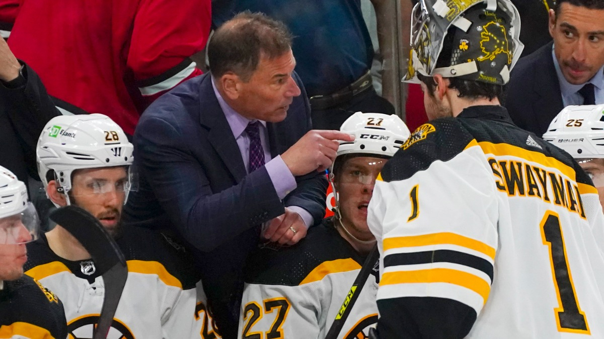 Former Boston Bruins head coach Bruce Cassidy