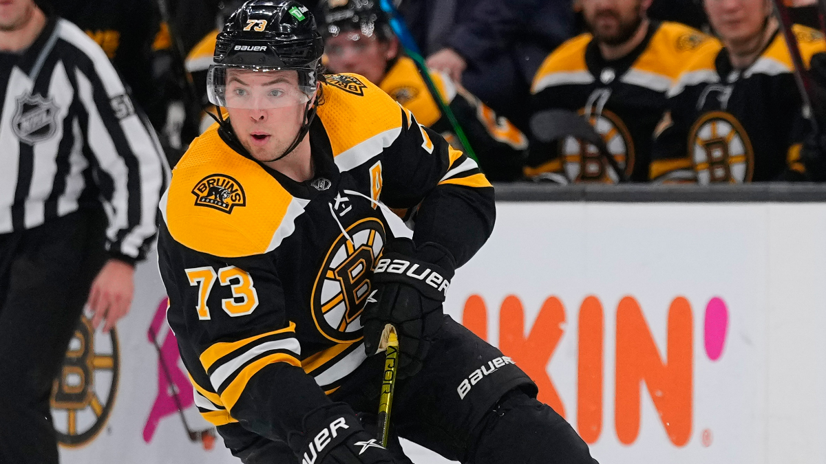 Boston Bruins defenseman Charlie McAvoy