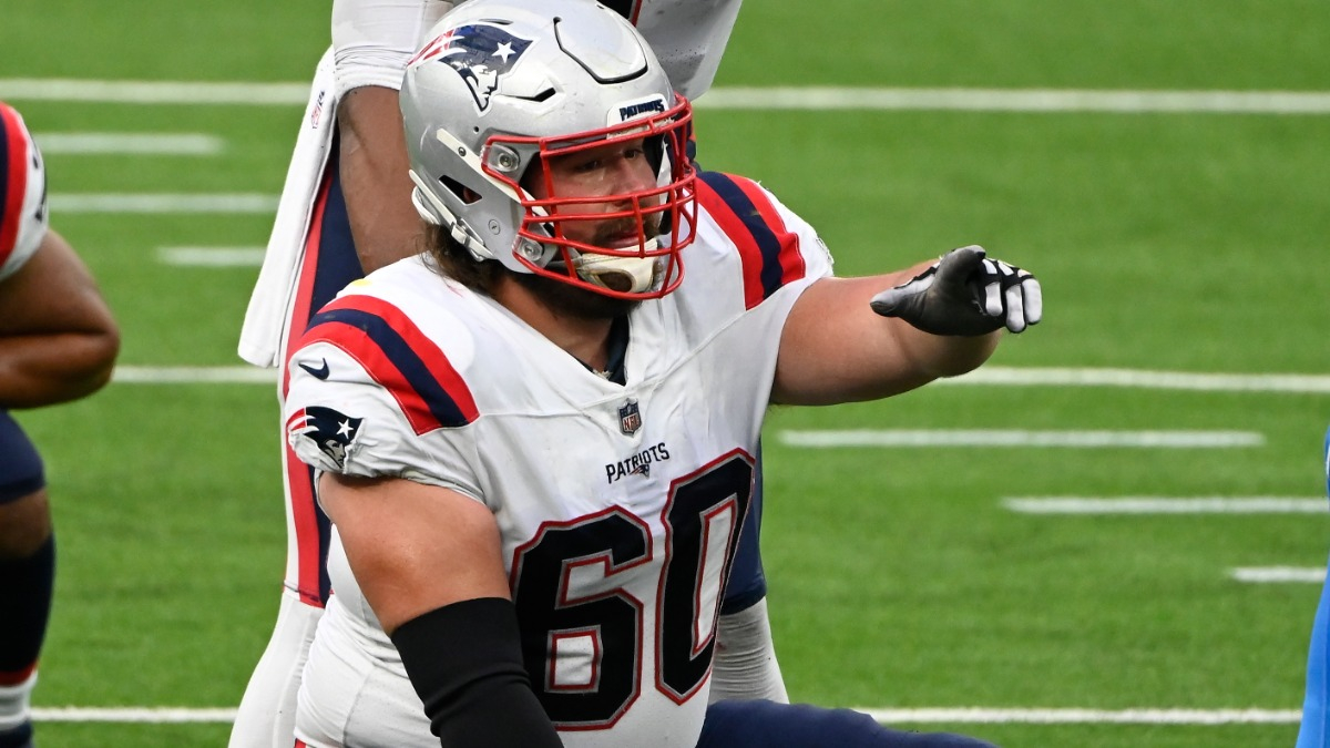 New England Patriots center David Andrews