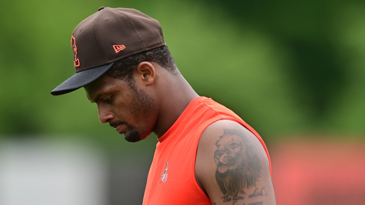 Cleveland Browns quarterback Deshaun Watson