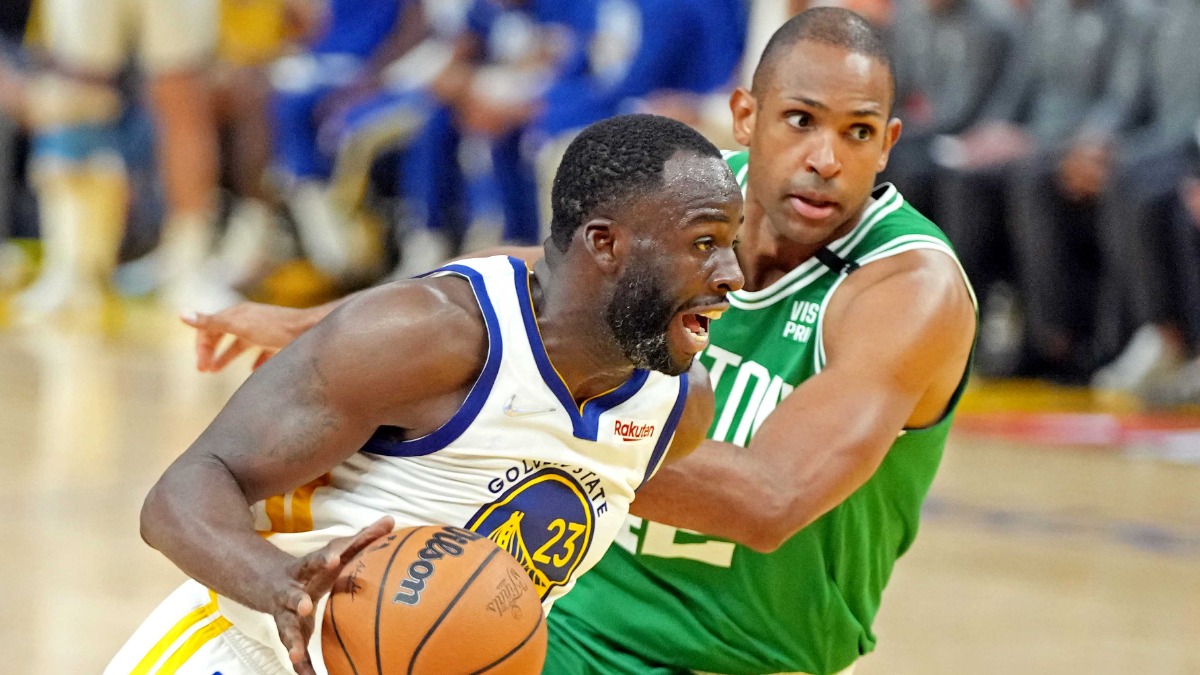 Golden State Warriors forward Draymond Green, Boston Celtics center Al Horford