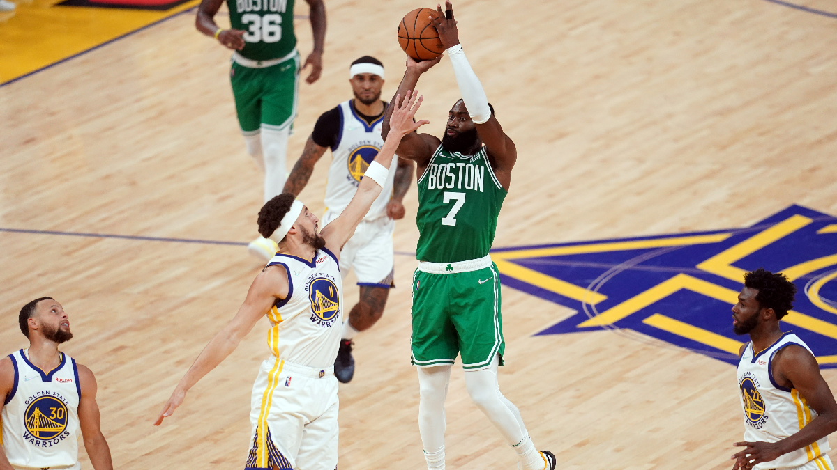 Boston Celtics guard Jaylen Brown