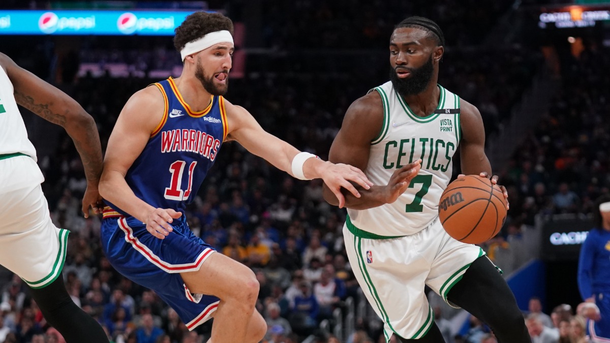 Boston Celtics guard Jaylen Brown