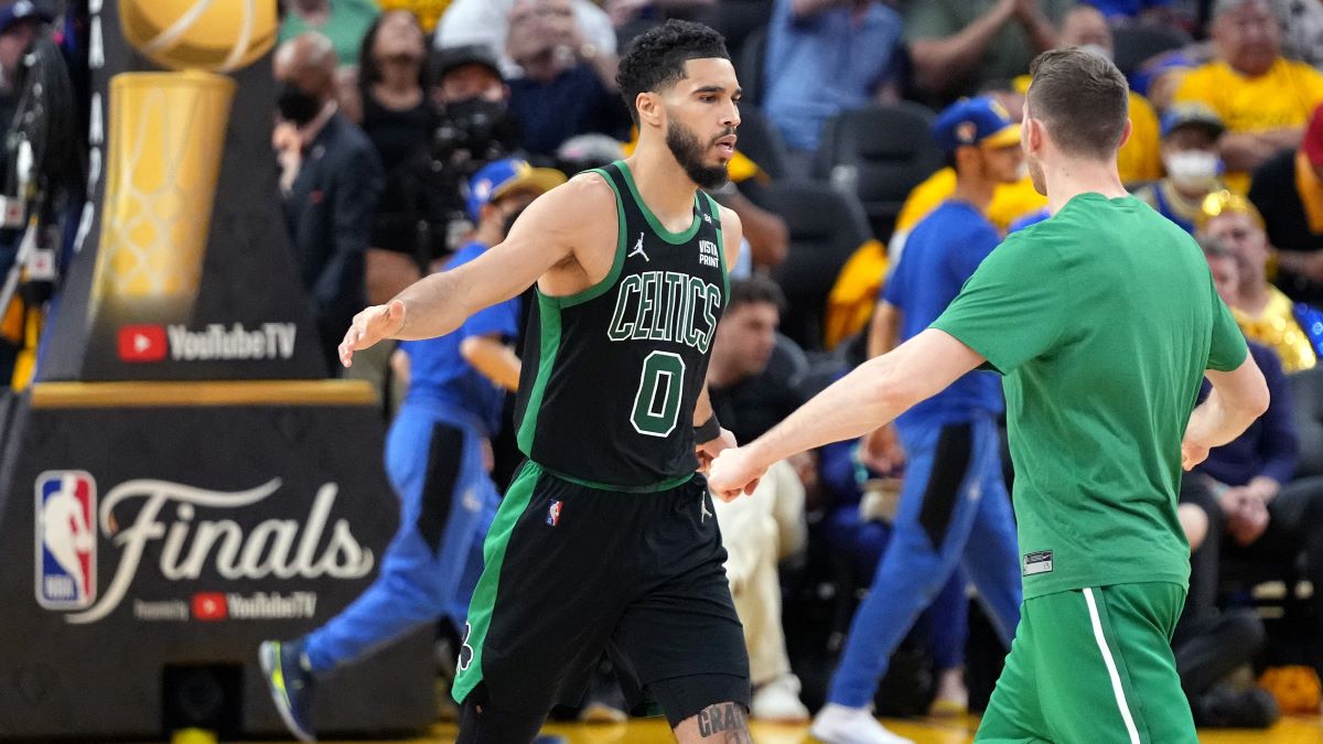 Boston Celtics forward Jayson Tatum