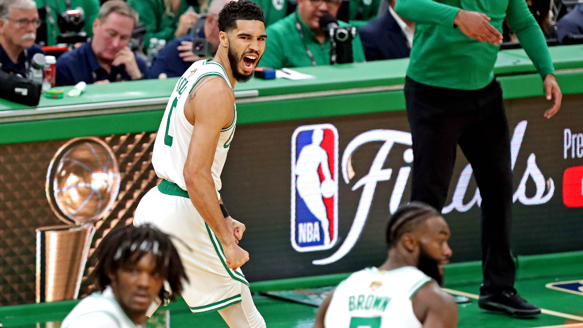 Boston Celtics forward Jayson Tatum