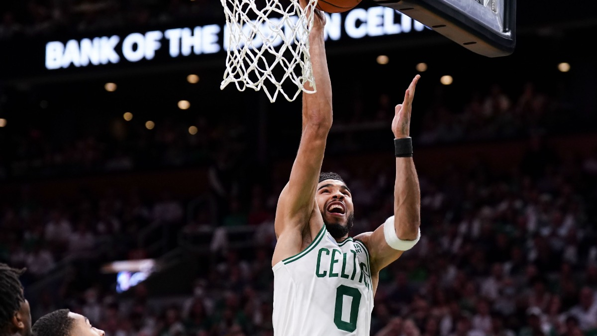 Boston Celtics forward Jayson Tatum