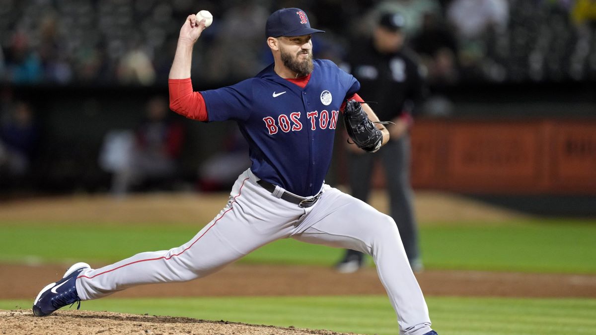 Boston Red Sox reliever John Schreiber