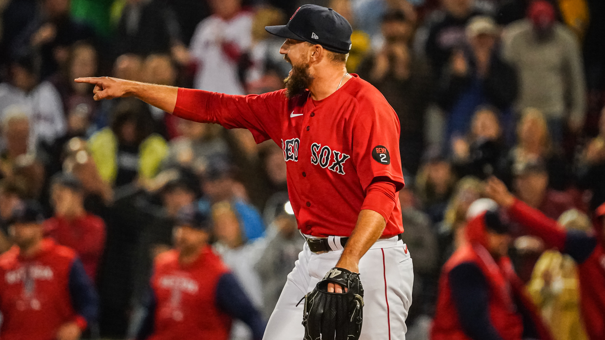 Boston Red Sox reliever John Schreiber