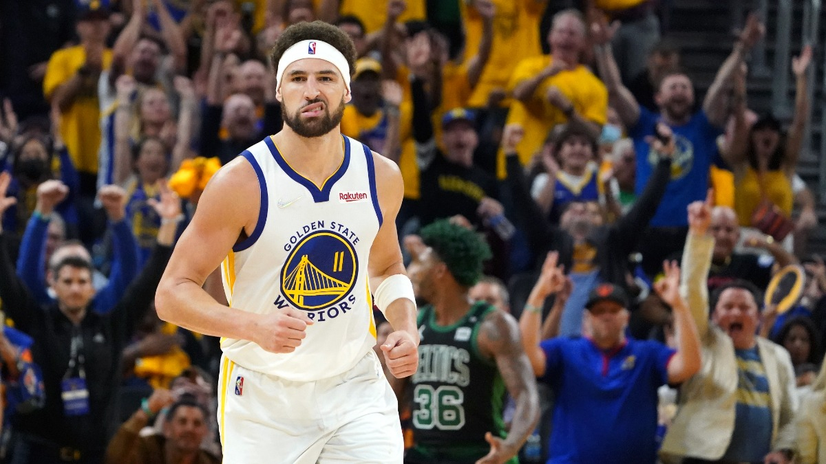 Golden State Warriors guard Klay Thompson