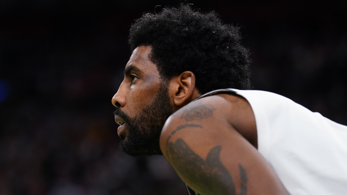 Brooklyn Nets guard Kyrie Irving