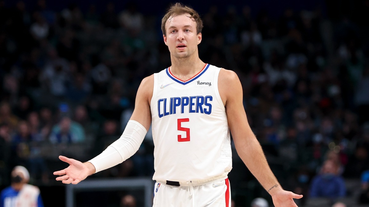Los Angeles Clippers guard Luke Kennard
