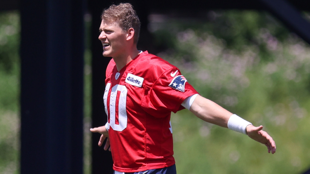 New England Patriots quarterback Mac Jones