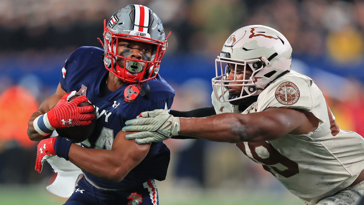 Navy Midshipmen running back Maquel Haywood