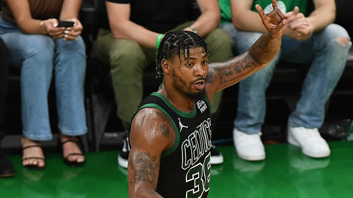 Boston Celtics guard Marcus Smart