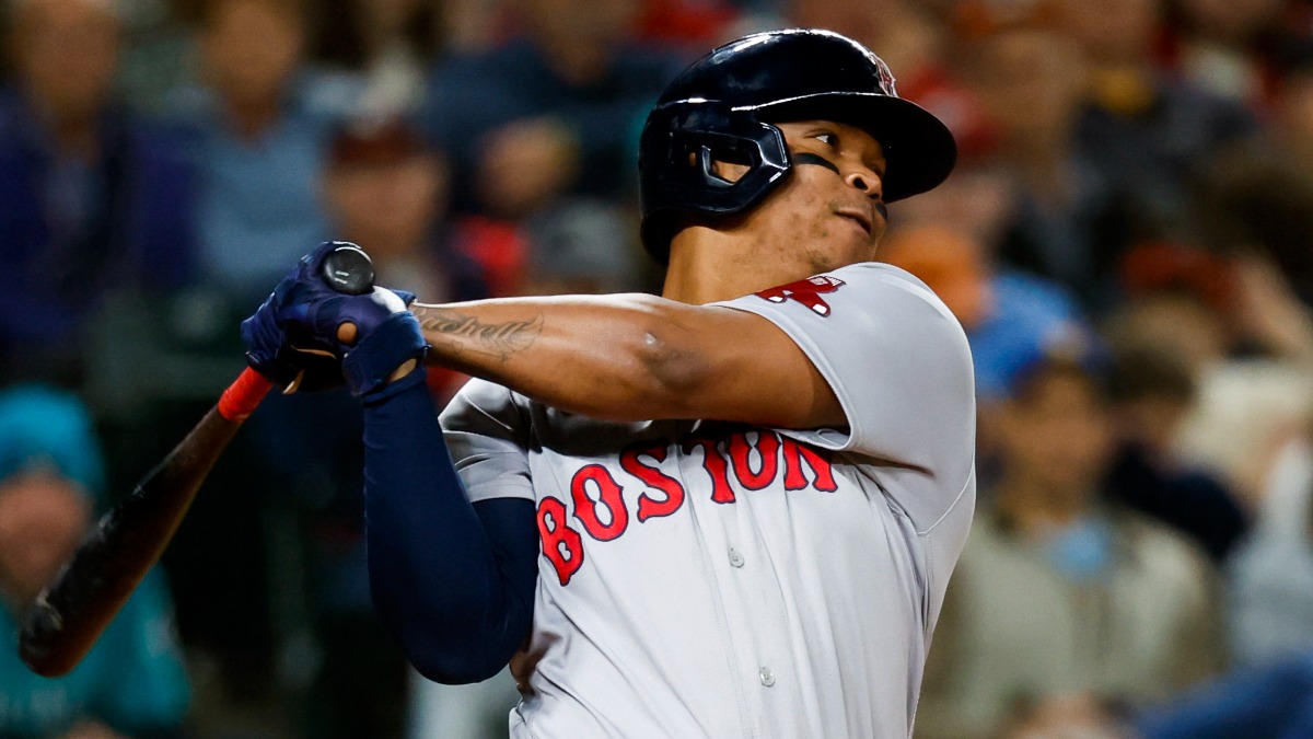 Boston Red Sox third baseman Rafael Devers