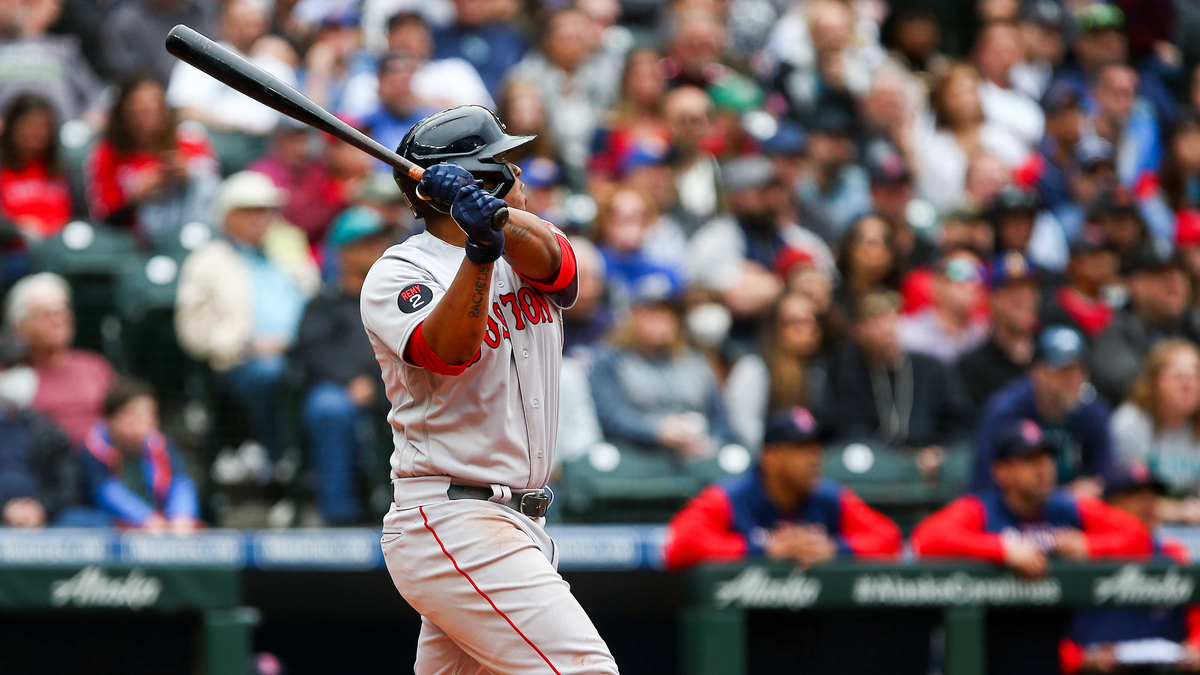 Boston Red Sox third baseman Rafael Devers