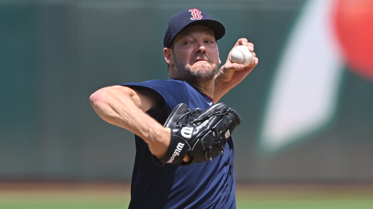 Boston Red Sox starting pitcher Rich Hill