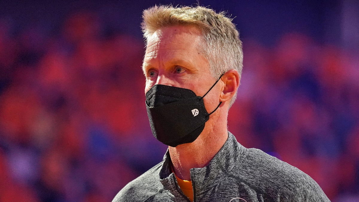 Golden State Warriors head coach Steve Kerr