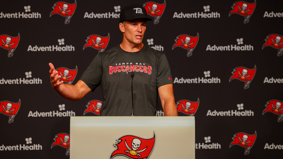 Tampa Bay Buccaneers quarterback Tom Brady