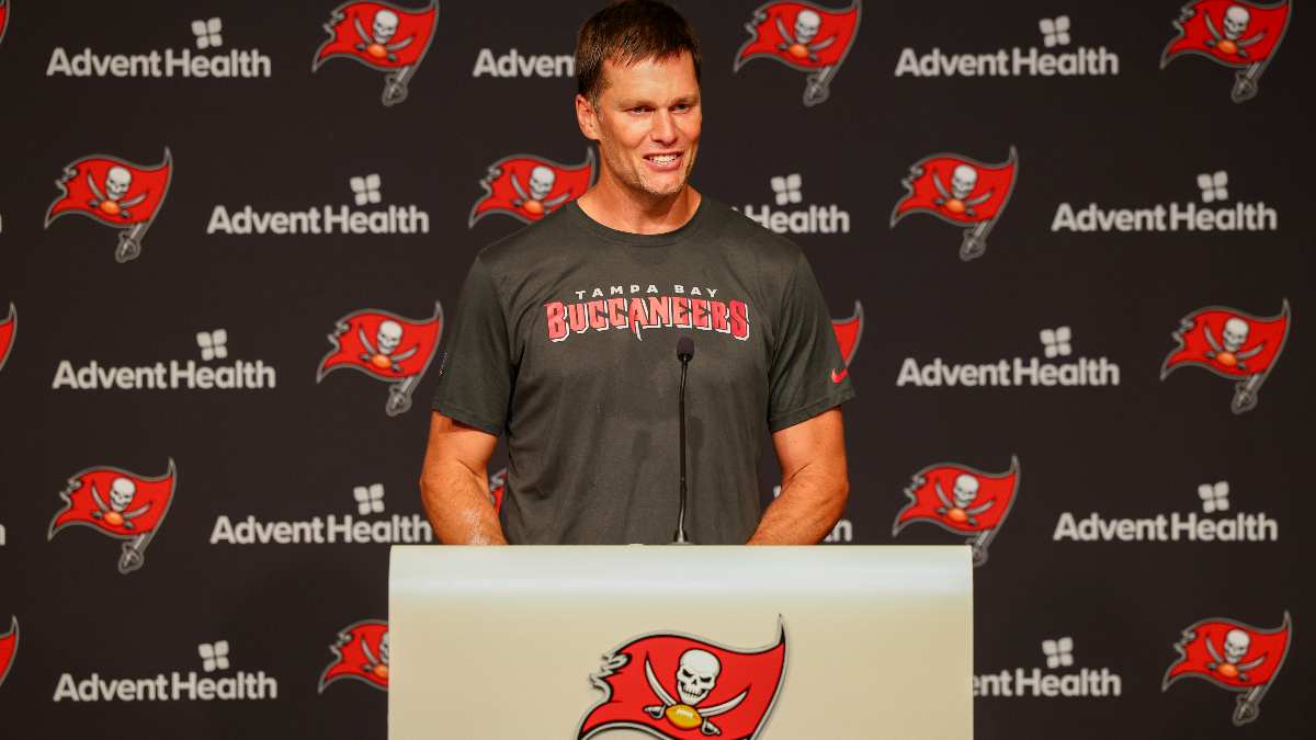 Tampa Bay Buccaneers quarterback Tom Brady