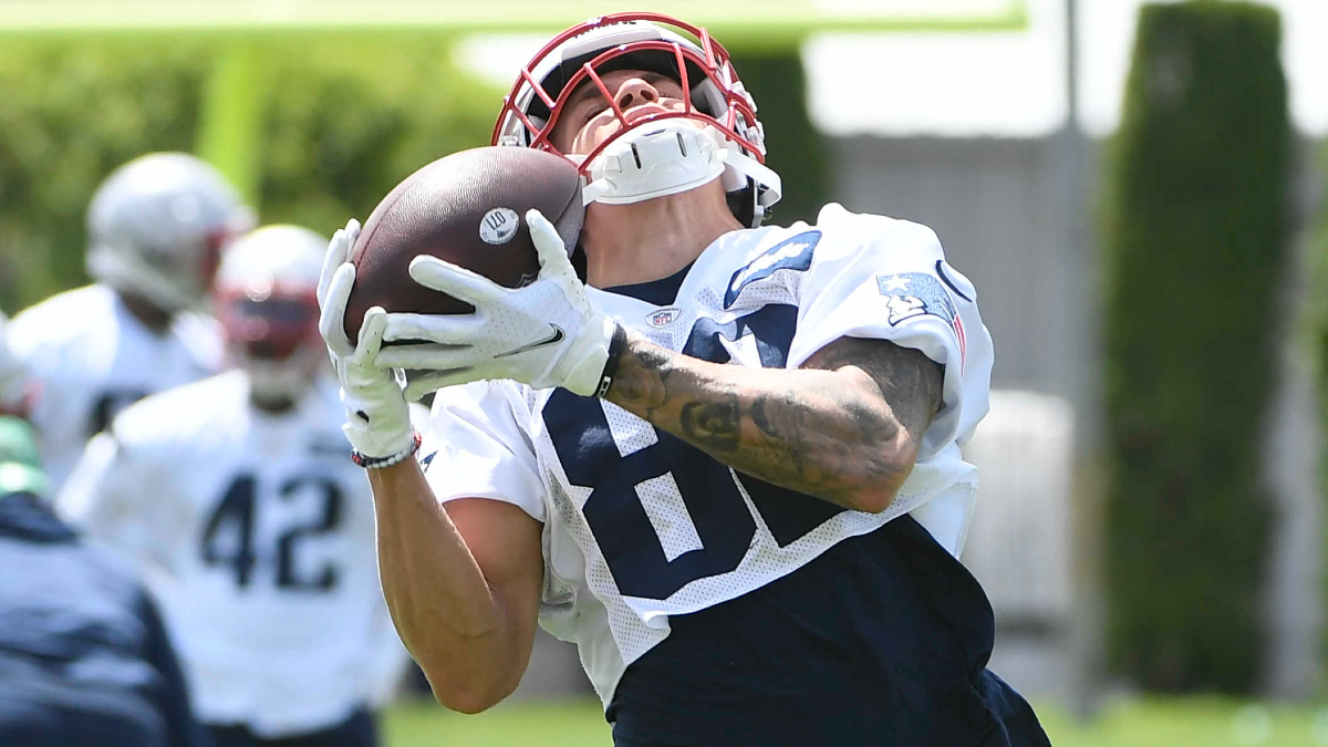 New England Patriots wider receiver Tre Nixon