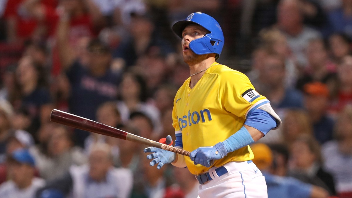 Boston Red Sox second baseman Trevor Story