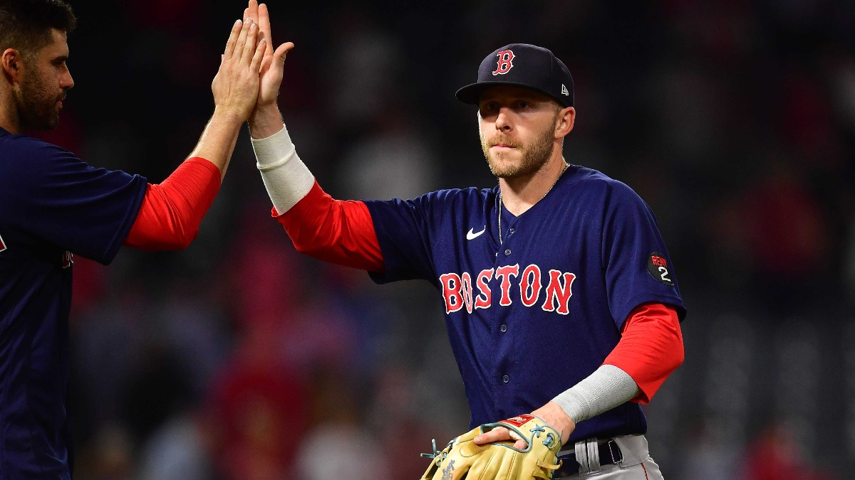 Boston Red Sox second baseman Trevor Story