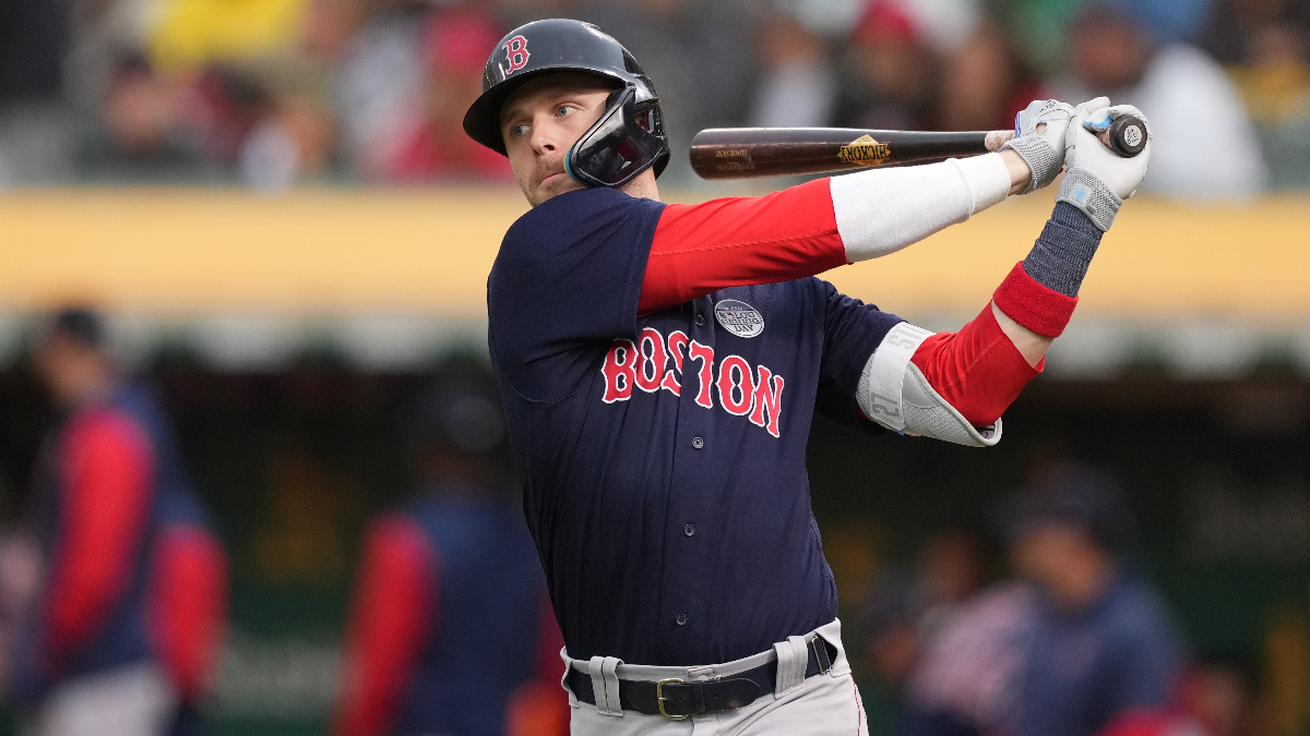Boston Red Sox infielder Trevor Story