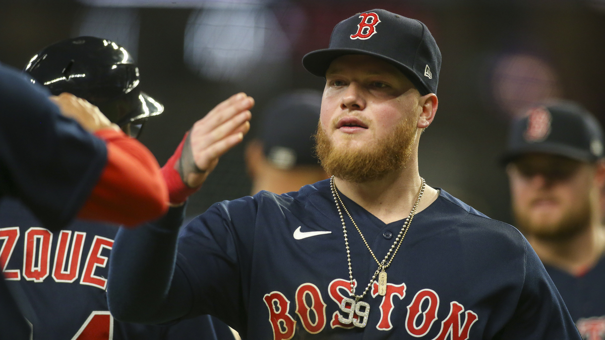 Boston Red Sox outfielder Alex Verdugo