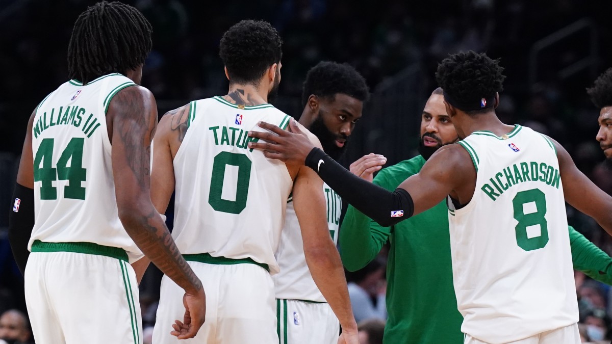 Boston Celtics head coach Ime Udoka