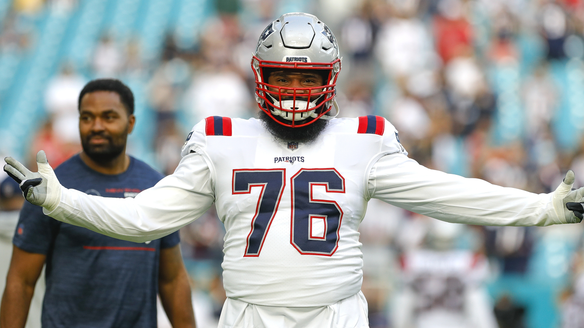 New England Patriots offensive tackle Isaiah Wynn