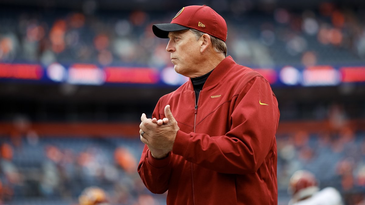 Washington Commanders defensive coordinator Jack Del Rio