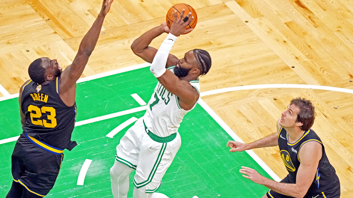 Boston Celtics guard Jaylen Brown
